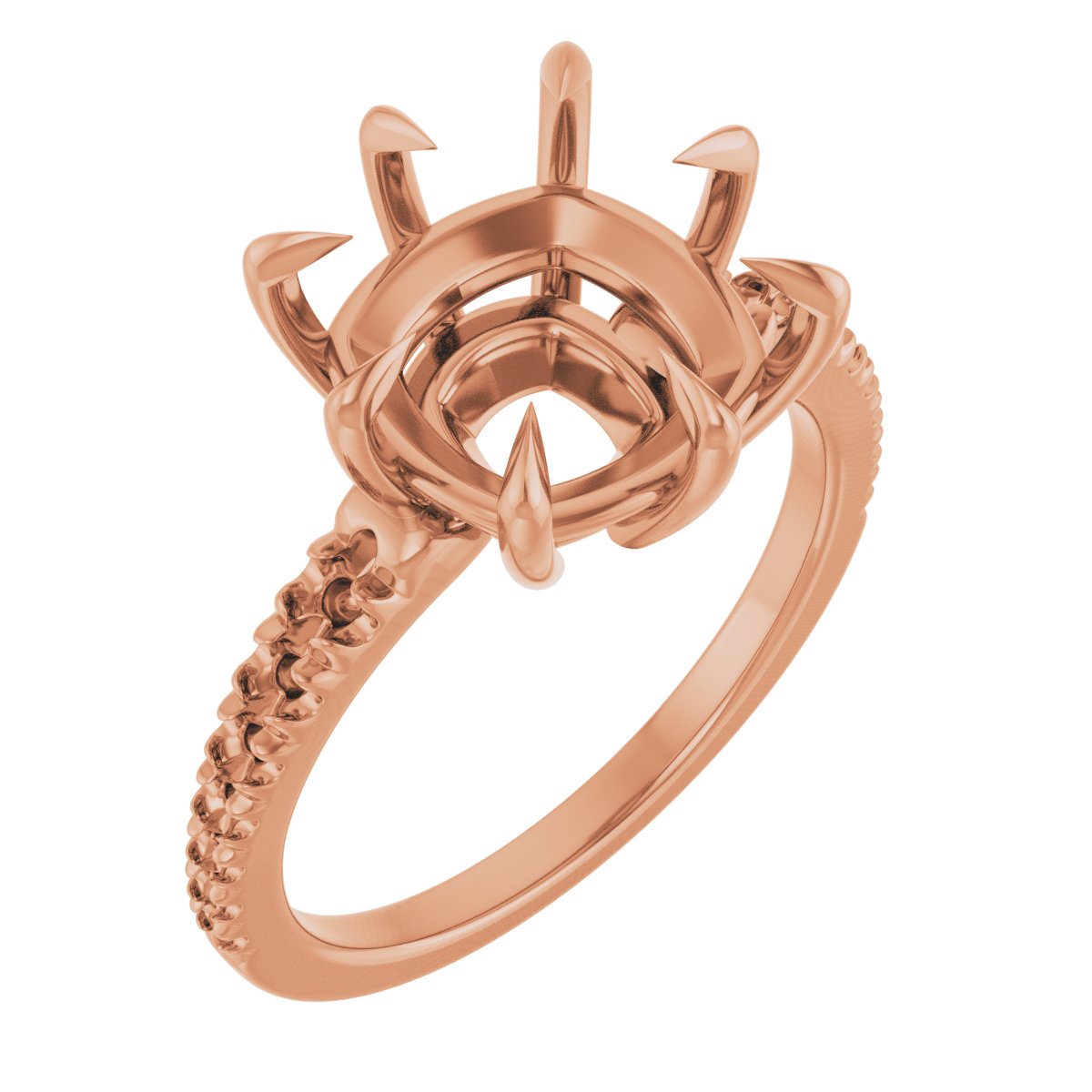 Claw-Prong Accented Ring