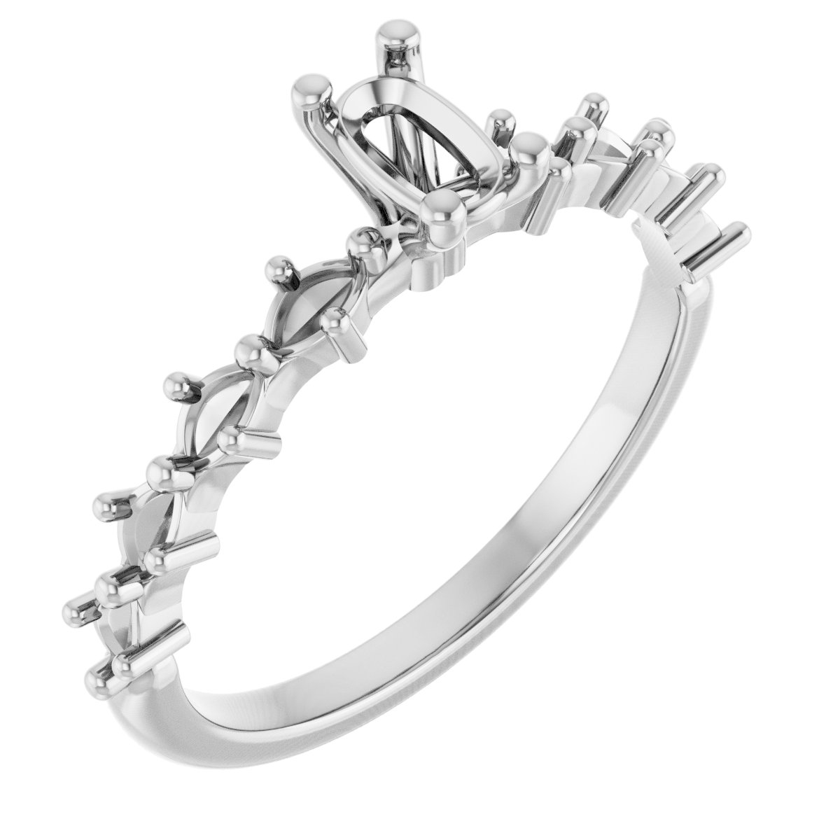14k White Gold