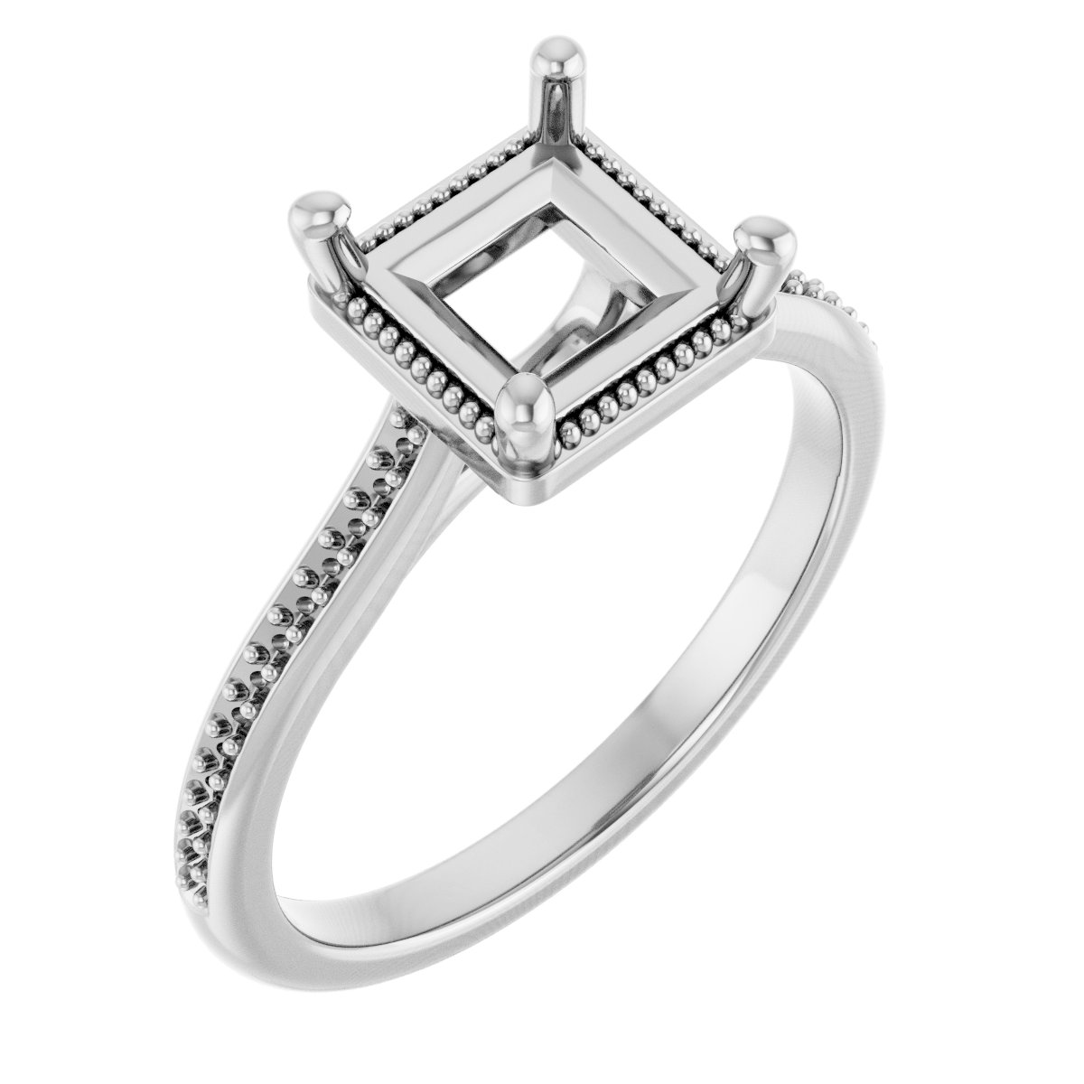 18k White Gold