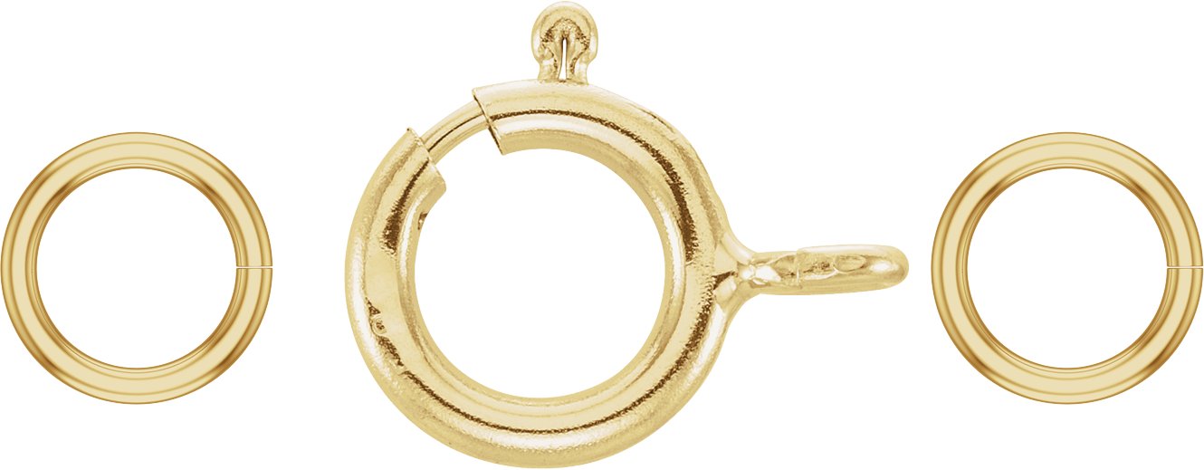 Spring Ring Clasp & Jump Ring Sets