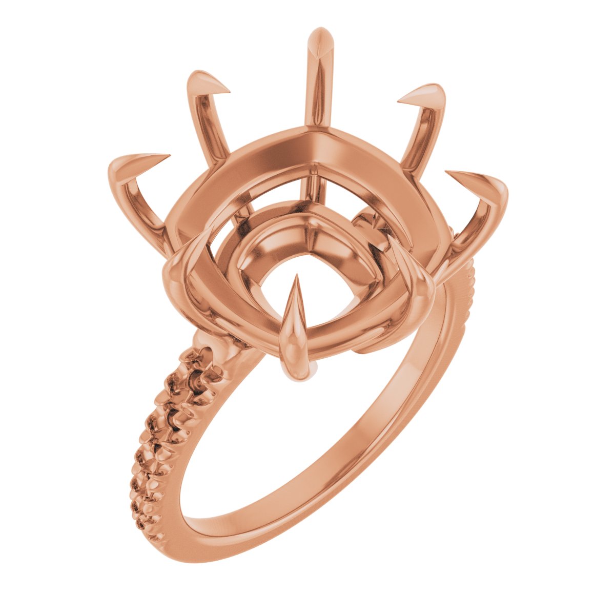 Claw-Prong Accented Ring