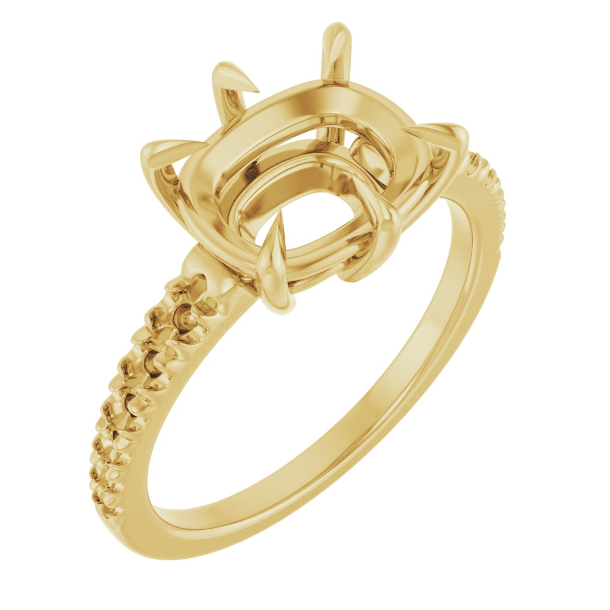 Claw-Prong Accented Ring