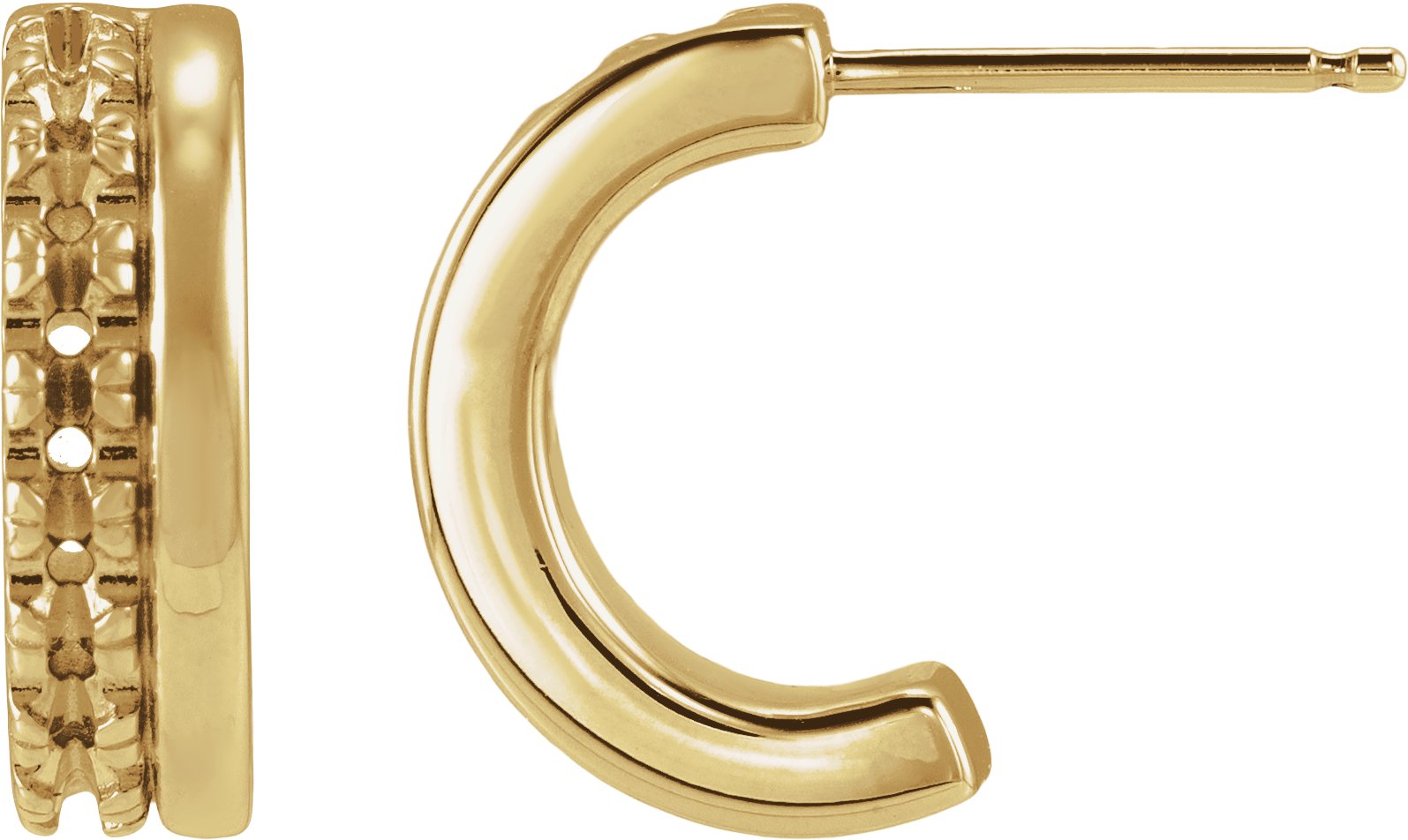 French-Set Hoop Earrings