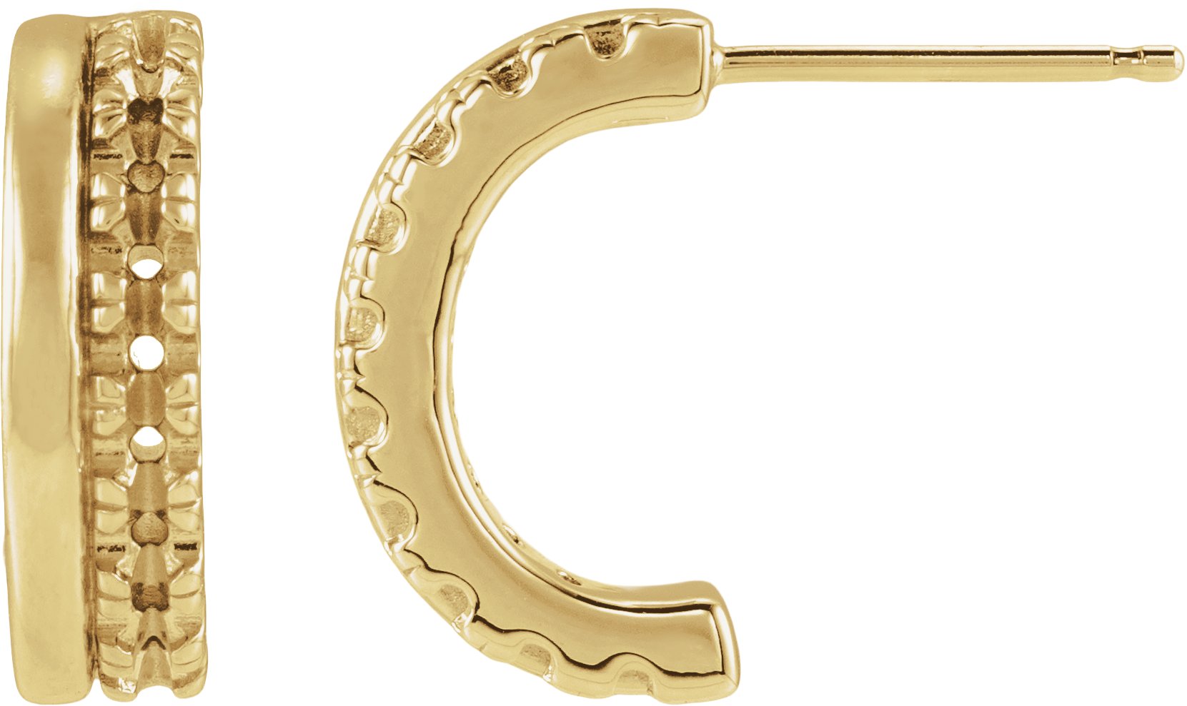 French-Set Hoop Earrings
