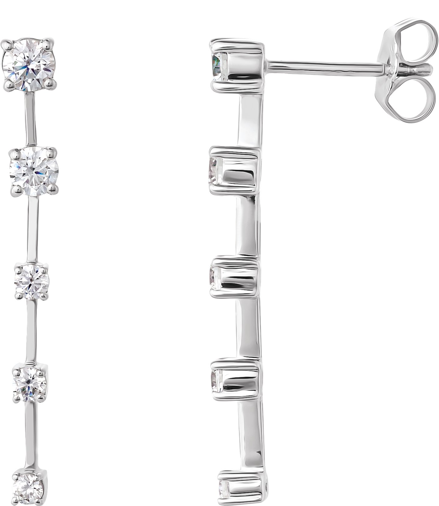 Accented Drop Earrings