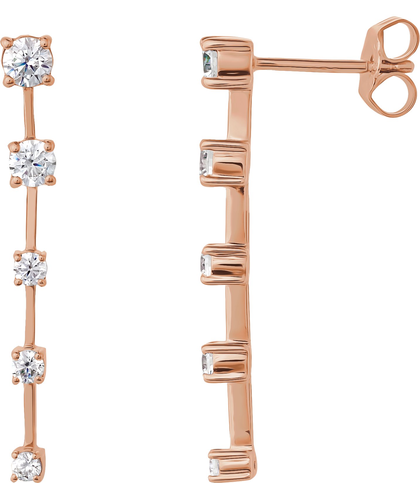 Accented Drop Earrings