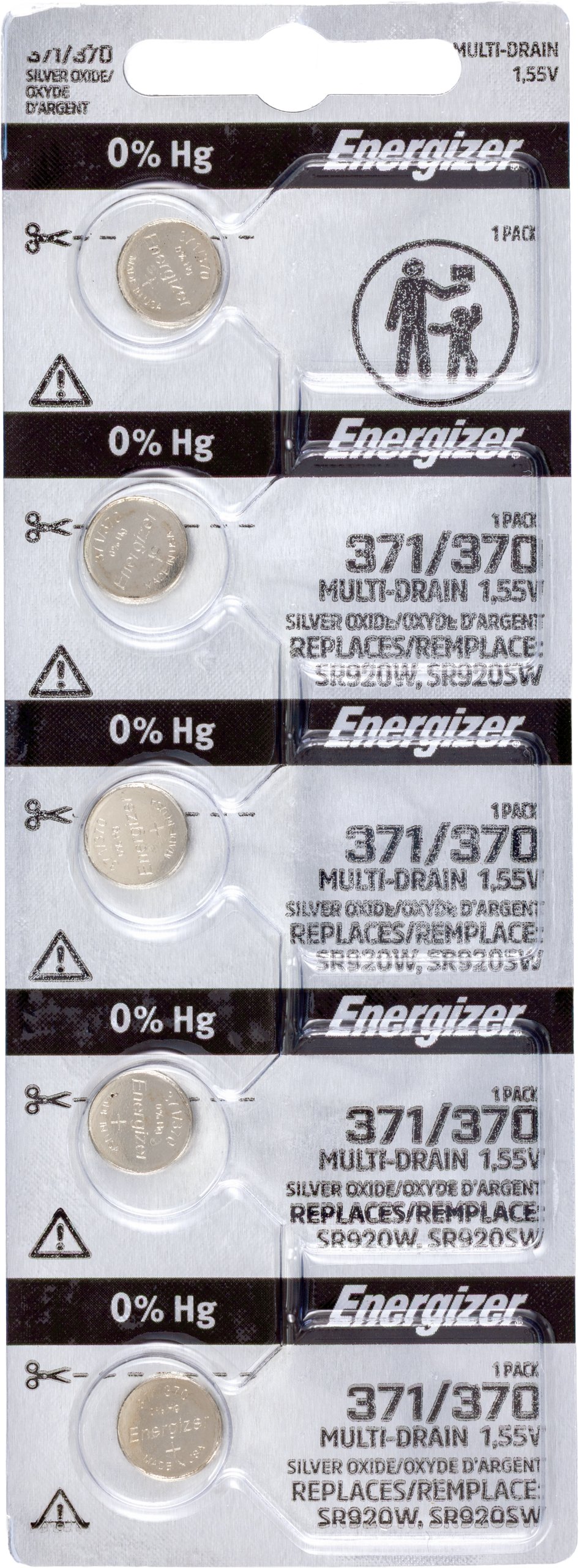 Energizer 371-370 Watch Batteries