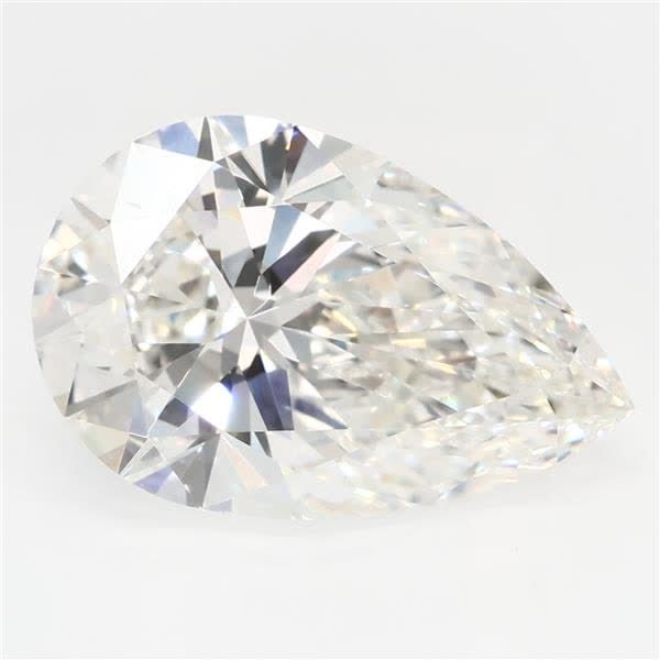 PEAR 2.75ct F VVS2