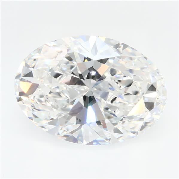 OVAL 2.53ct E VVS2