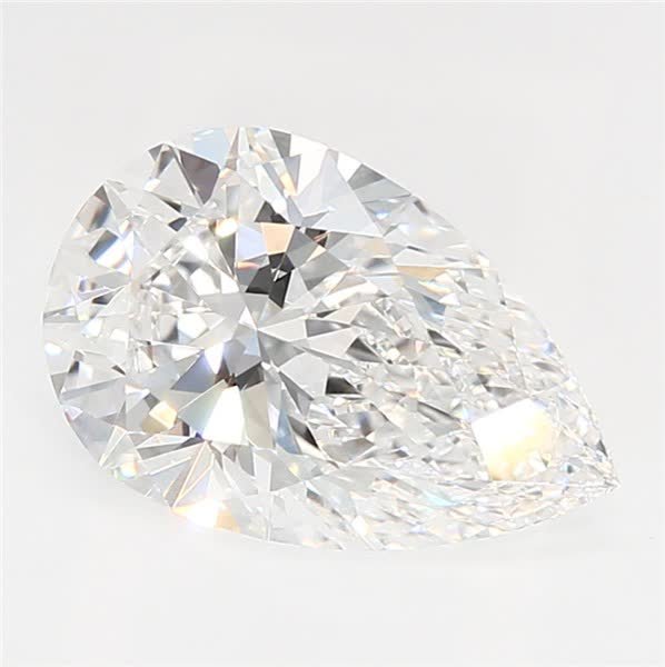 PEAR 1.71ct D VVS2