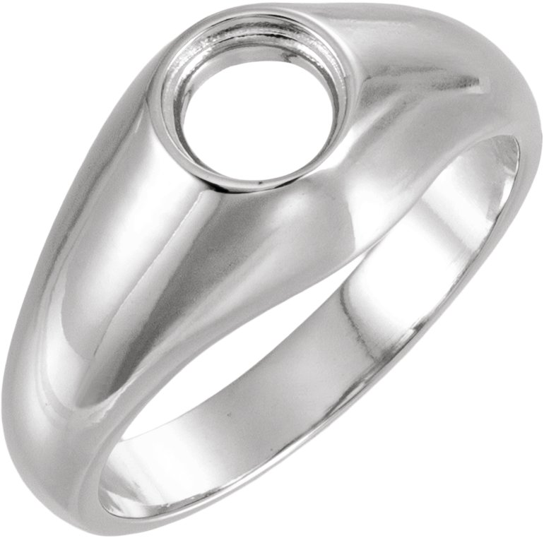 Bezel-Set Solitaire Ring