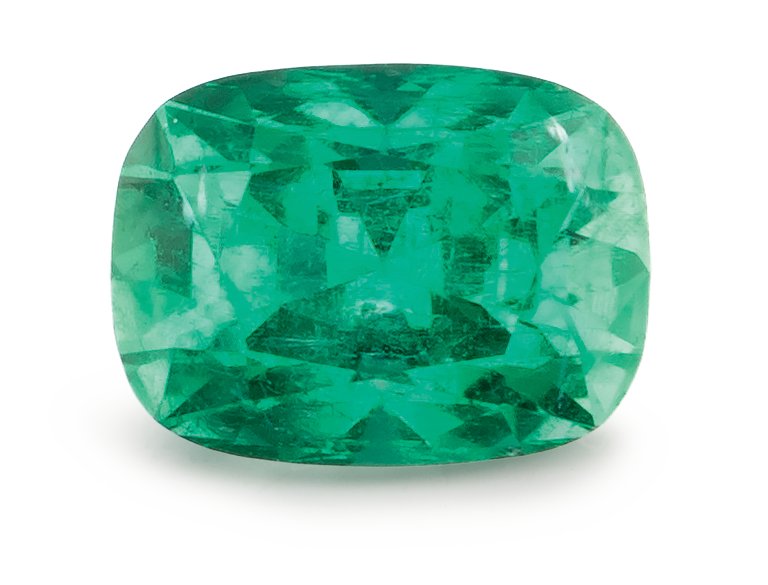 ANTIQUE CUSHION 0.94ct Natural Emerald 