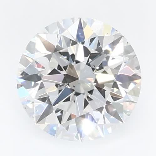 0.5 Carat Round Cut Lab Diamond