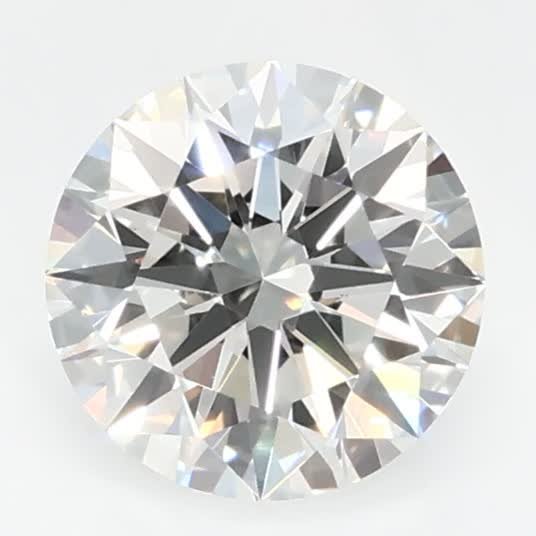 ROUND 0.64ct H VVS2
