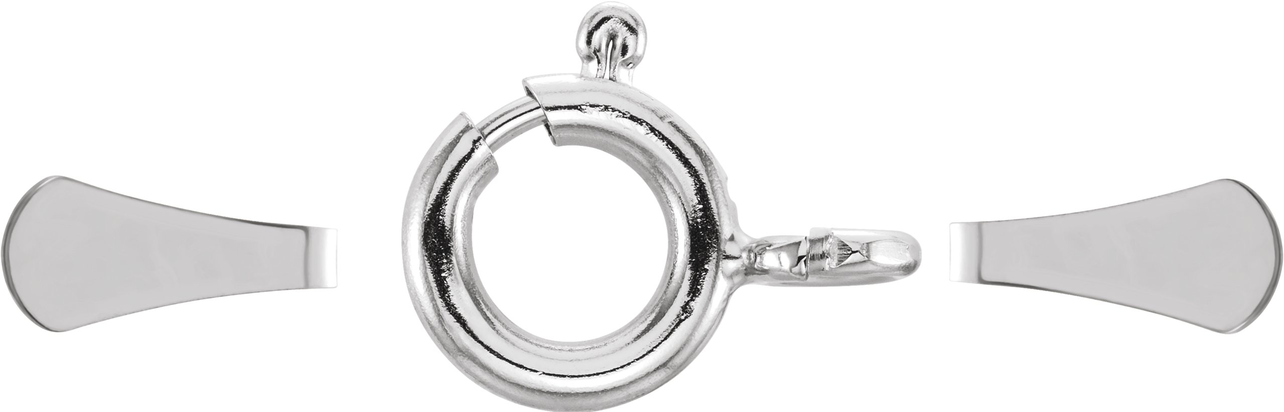 Spring Ring Clasp & Chain End Sets