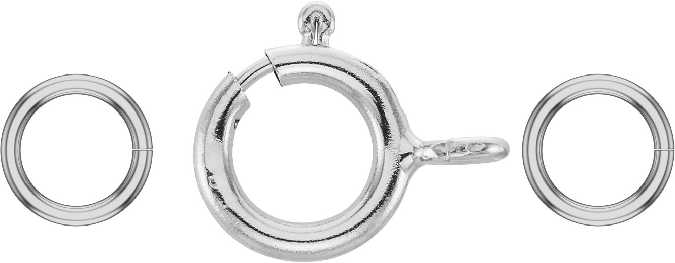 Spring Ring Clasp & Jump Ring Sets