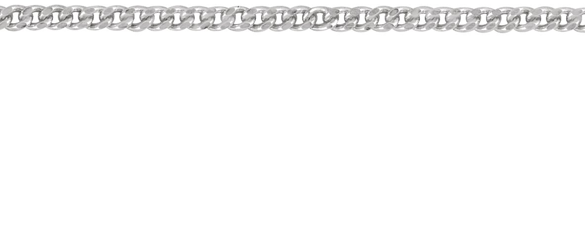 1.15 mm Diamond-Cut Curb Chain by the Inch view 2
