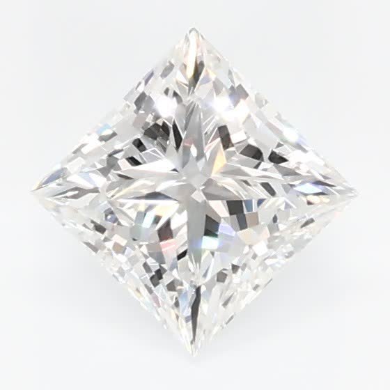 0.5 Carat Square Cut Lab Diamond