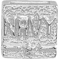 Sterling Silver Navy Spacer