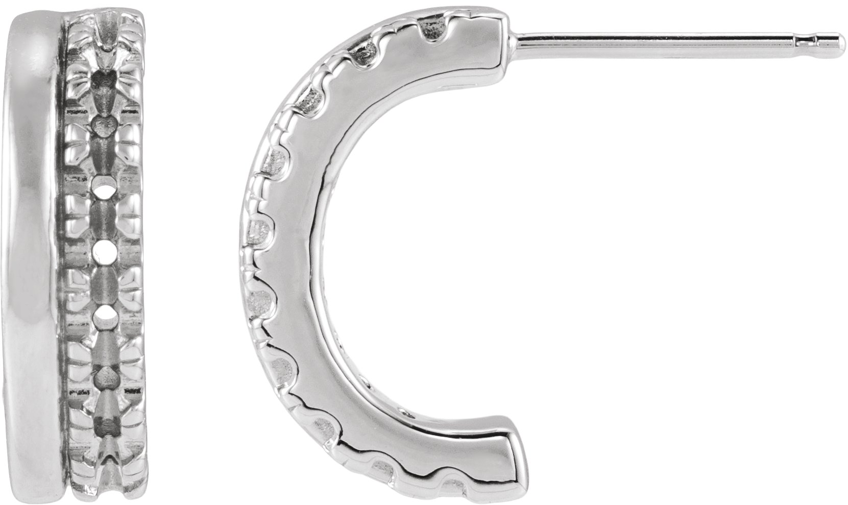French-Set Hoop Earrings