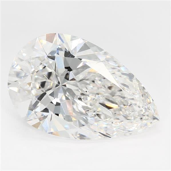 7.06 Ct Pear Lab-Grown Diamond