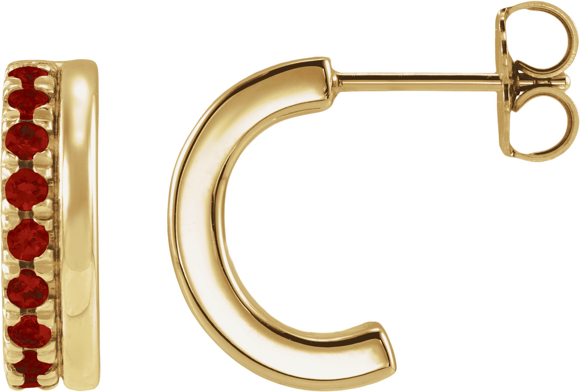 French-Set Hoop Earrings