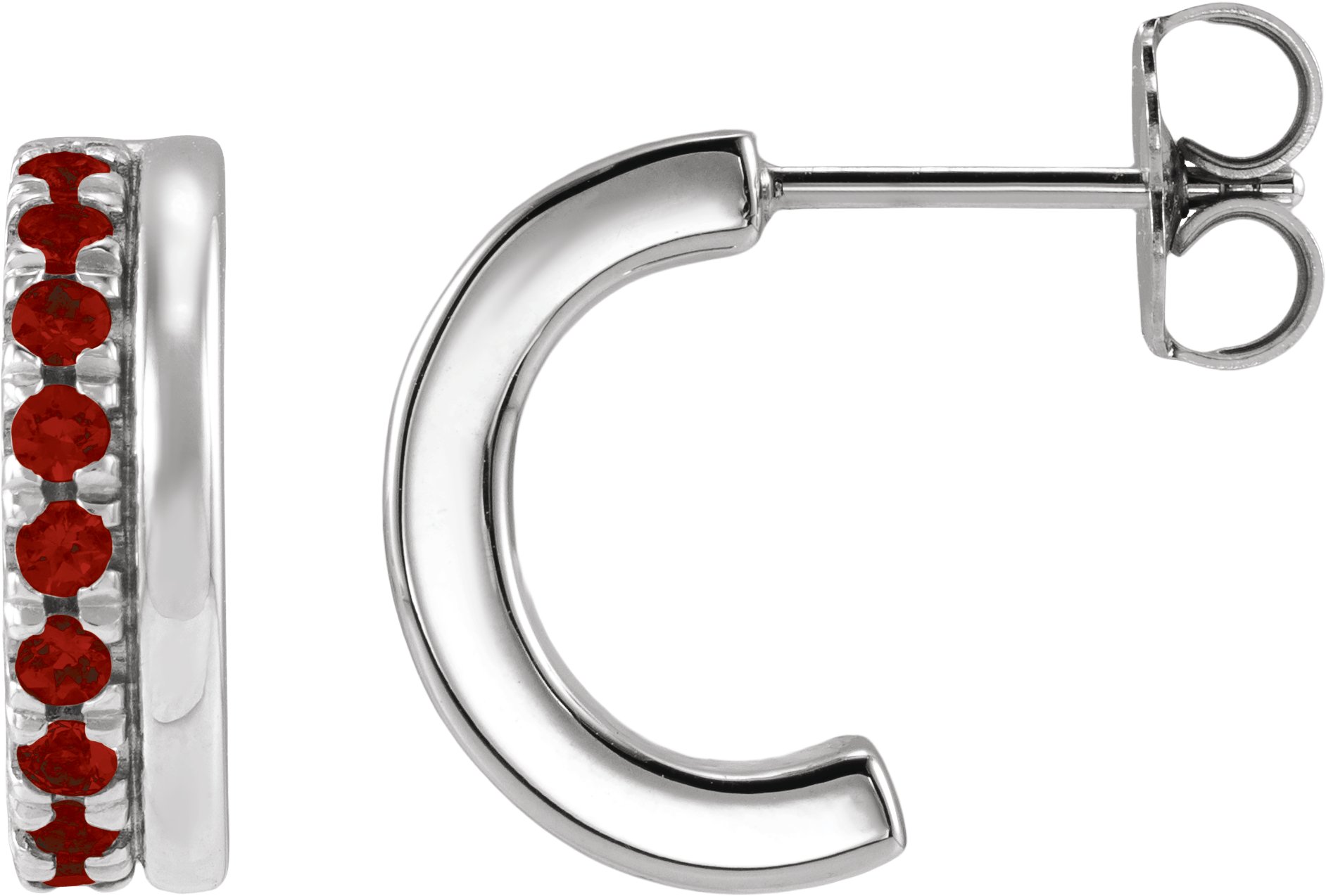 French-Set Hoop Earrings