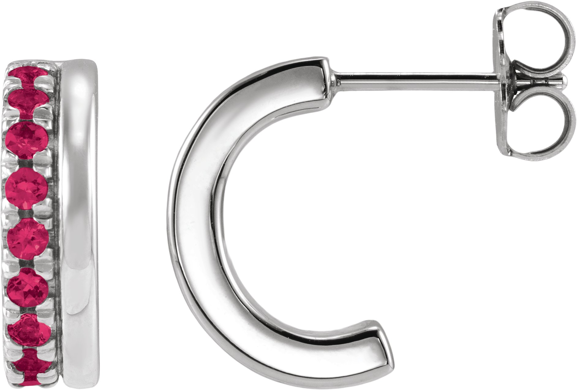 French-Set Hoop Earrings