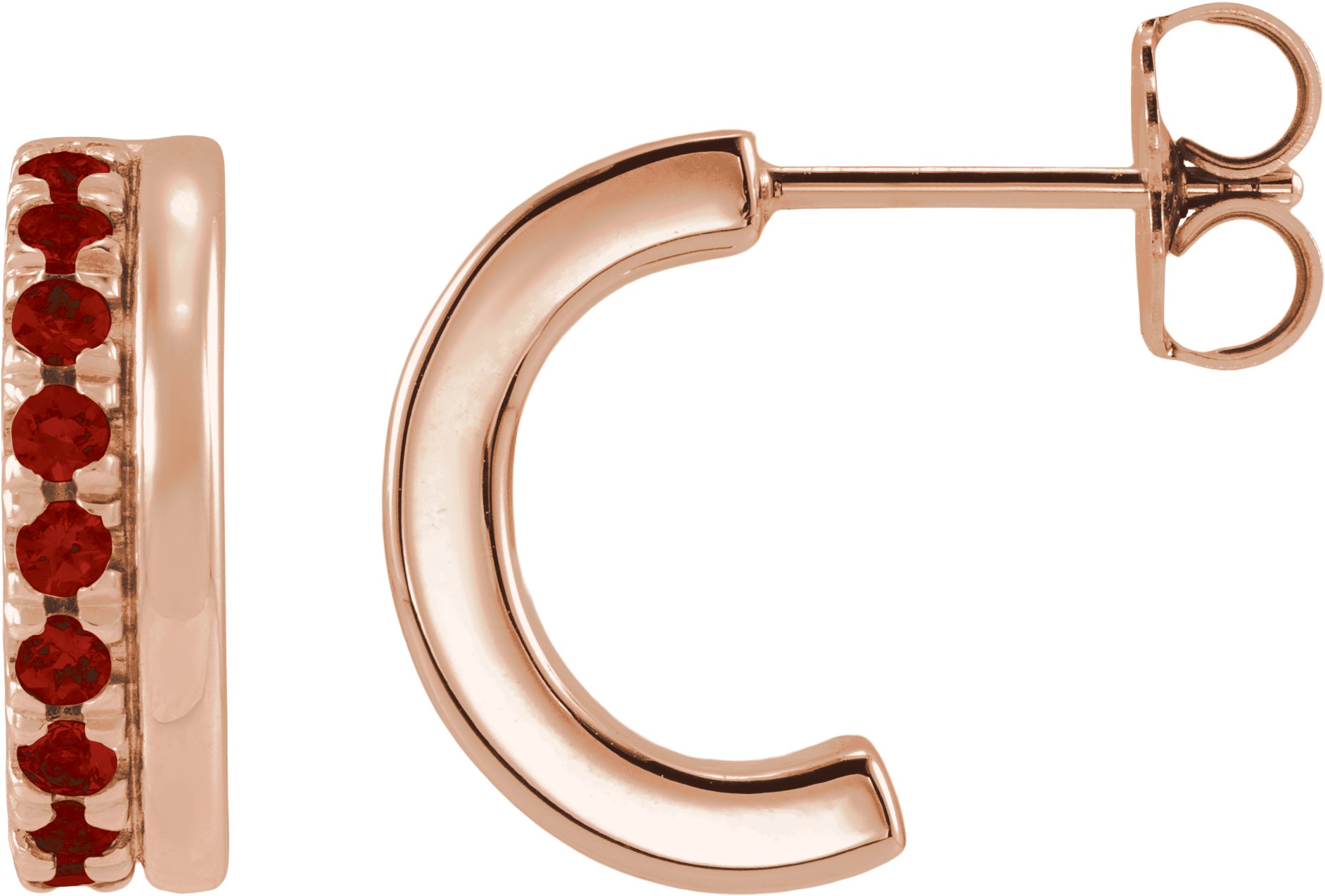 French-Set Hoop Earrings