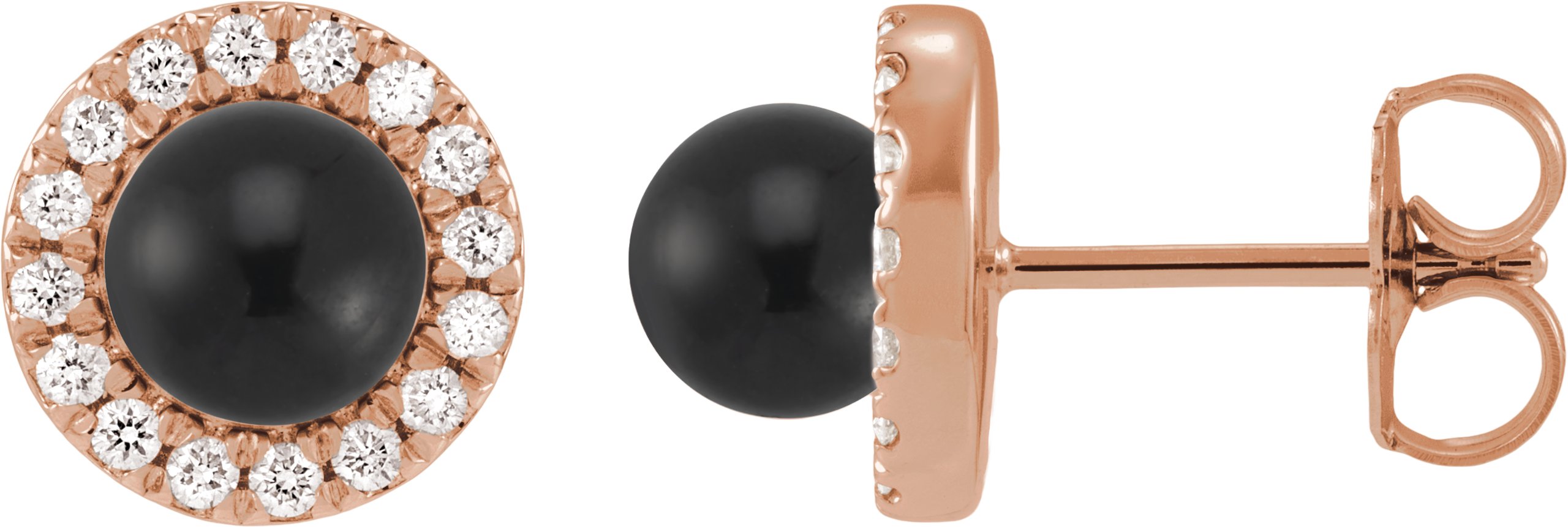 Pearl Halo-Style Earrings