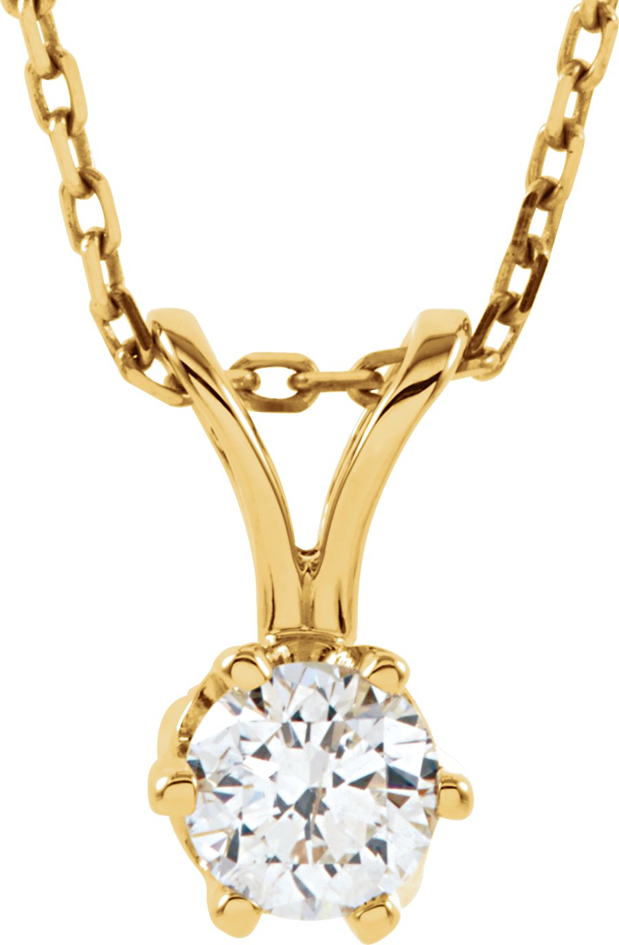 Solitaire Necklace
