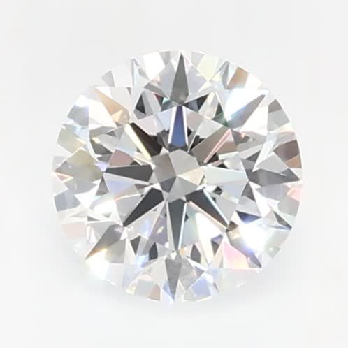0.5 Carat Round Cut Lab Diamond
