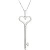 Diamond Heart Key Necklace or Pendant Ref. 2945807