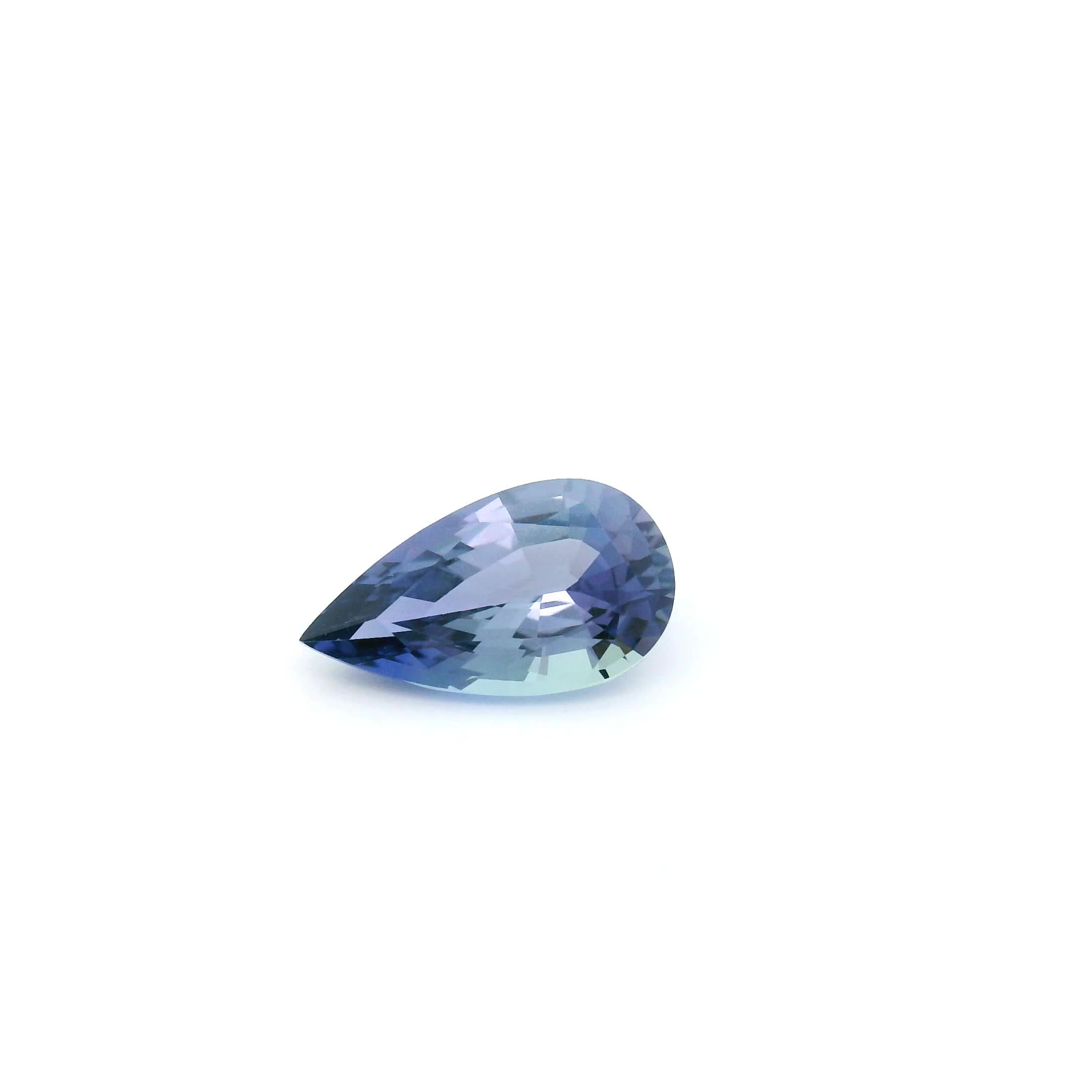 0.88 Carat Pear Cut Diamond