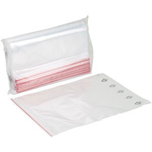 MiniGrip RedLine 2x3 Plastic Zip Bags 1000/Box