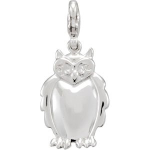 Charming Animals® Owl Charm/Pendant