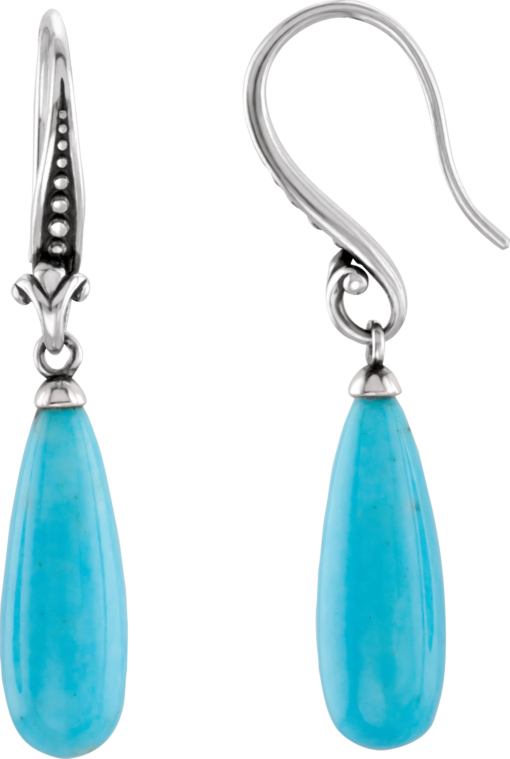 Sterling Silver Turquoise Earrings