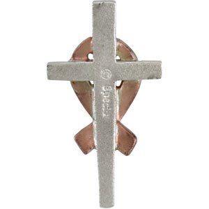 Remember Our Troops Cross Pendant