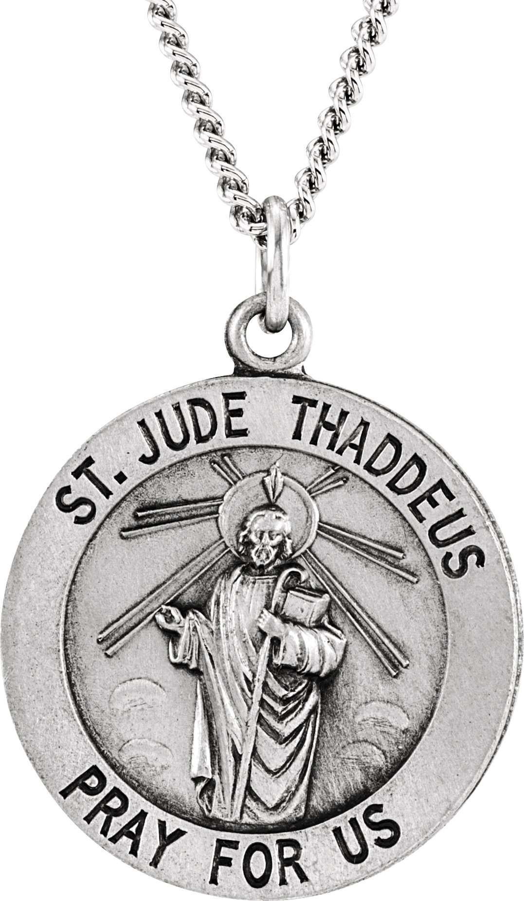 St. Jude Thaddeus Medal Necklace or Pendant