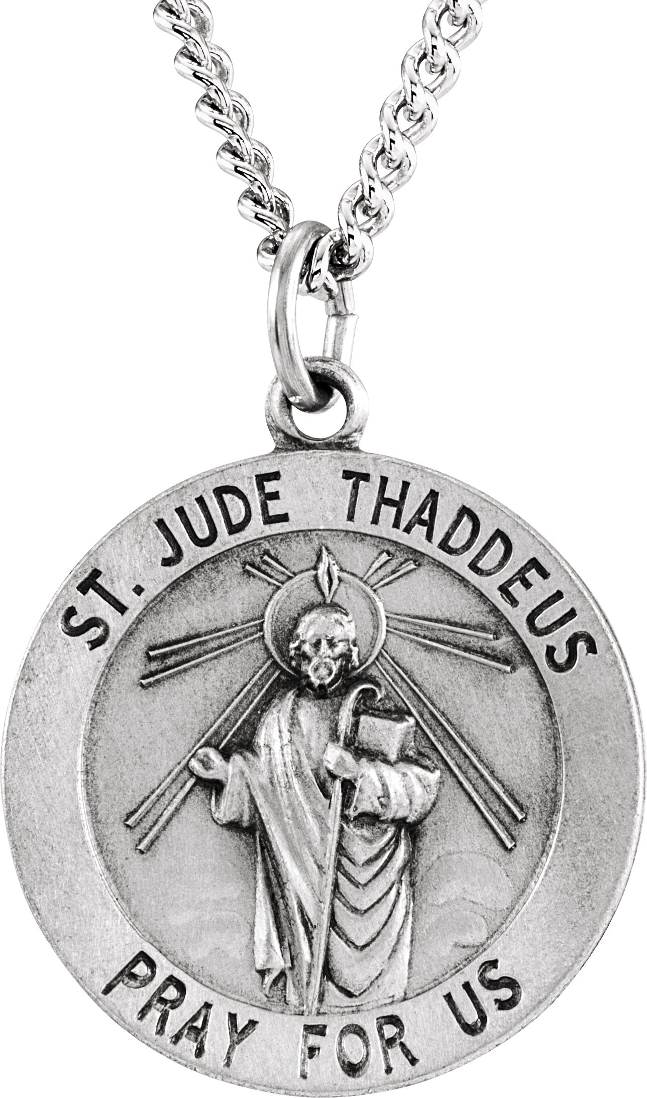 St. Jude Thaddeus Medal Necklace or Pendant