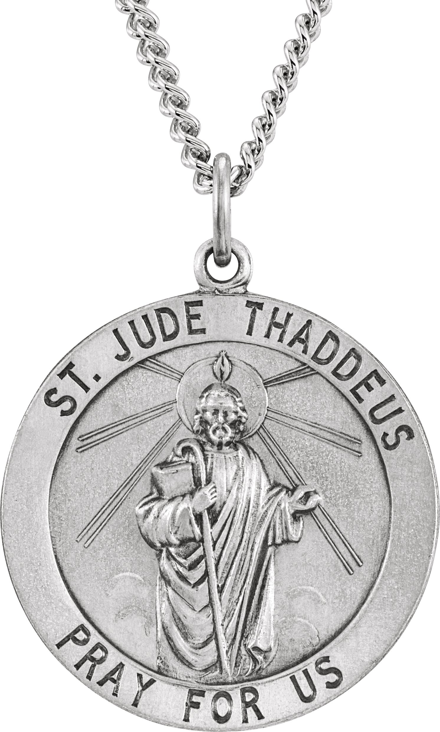 St. Jude Thaddeus Medal Necklace or Pendant