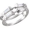 14K White .50 CTW Diamond Ring Guard Ref 11033807