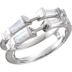 Diamond Accented Ring Guard alebo neosadený