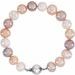 Sterling Silver Multi-Color Freshwater Cultured Pearl  7 3/4