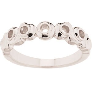 Family Bezel-Set Ring