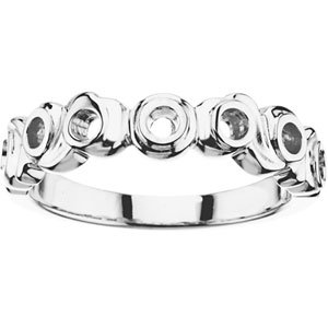 Family Bezel-Set Ring