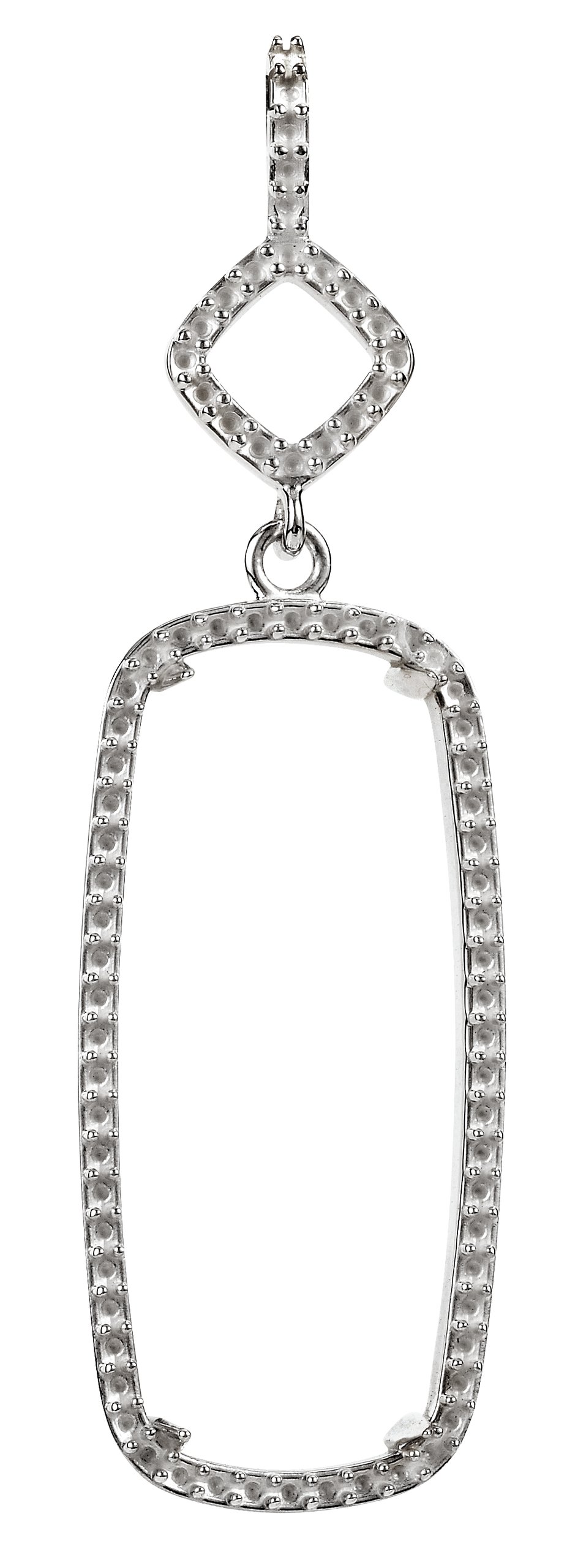 Halo-Style Necklace or Pendant