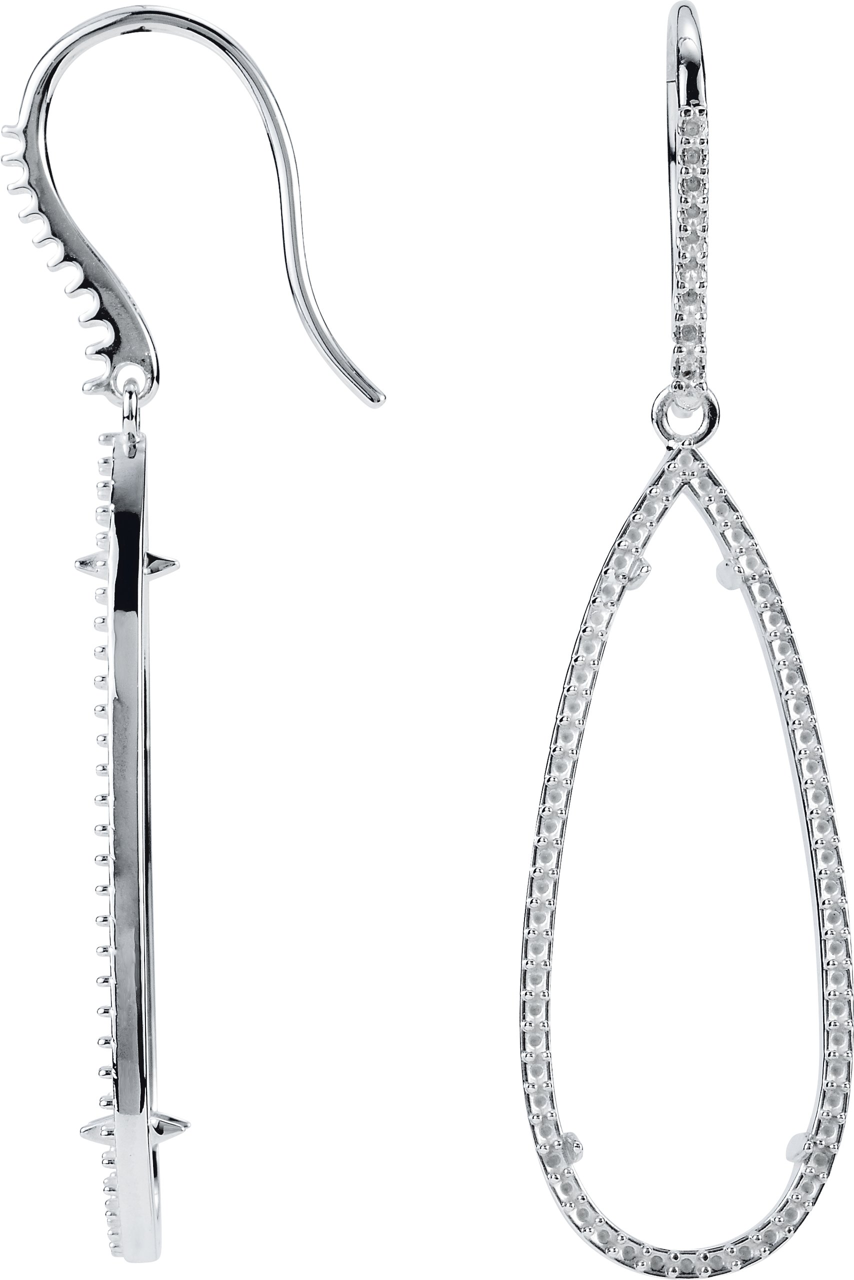 Halo-Style Earrings