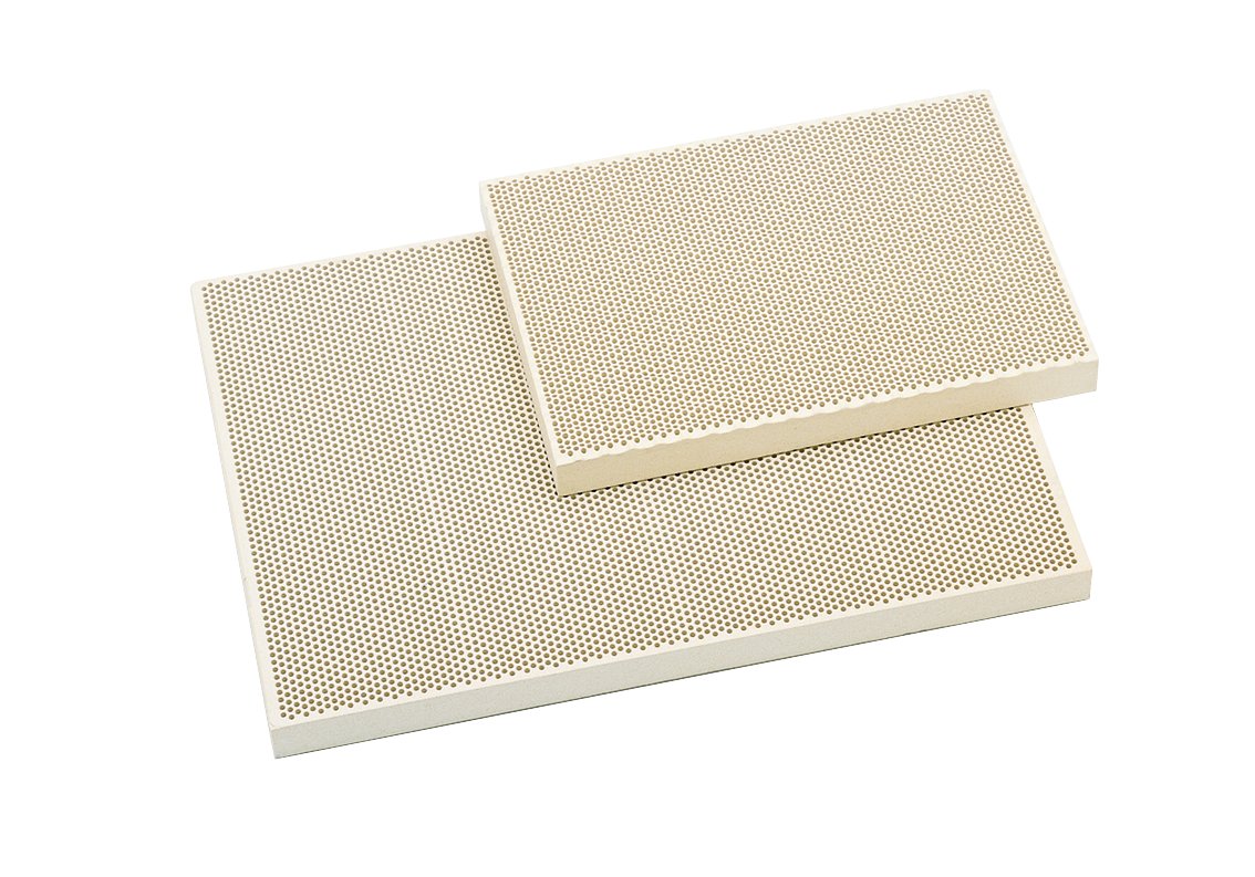 Ceramic Honeycomb Block 5-1/2 x 7-3/4 x 1/2 Soldering Board Perforated