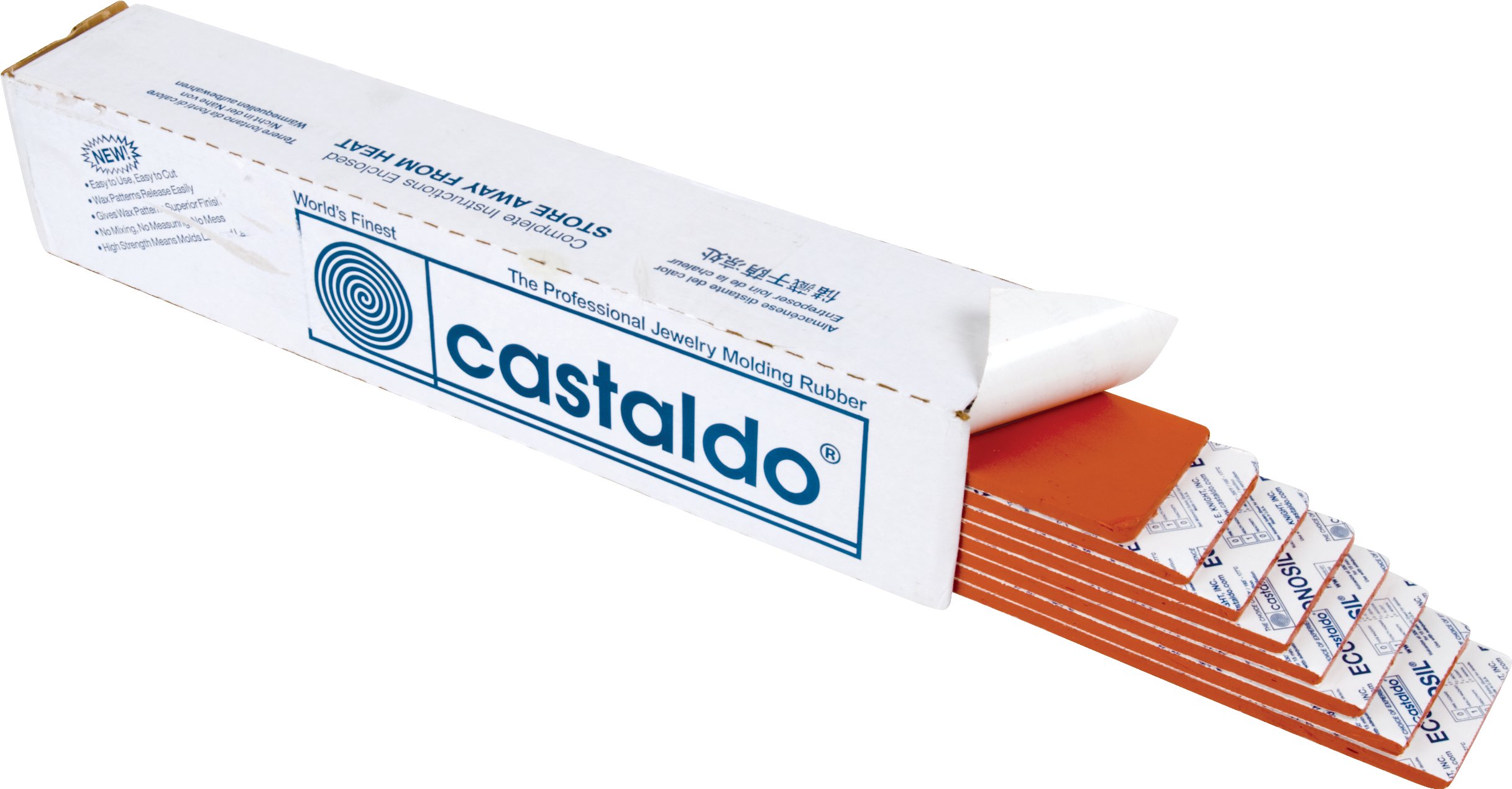 Castaldo® Econosil® Silicone Molding Rubber Strips